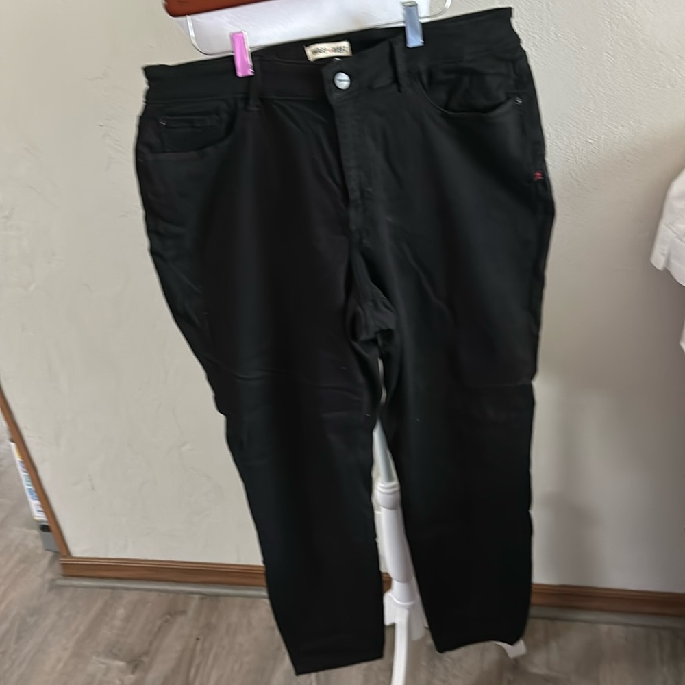 Warp + Weft Stretchable Black Jeans